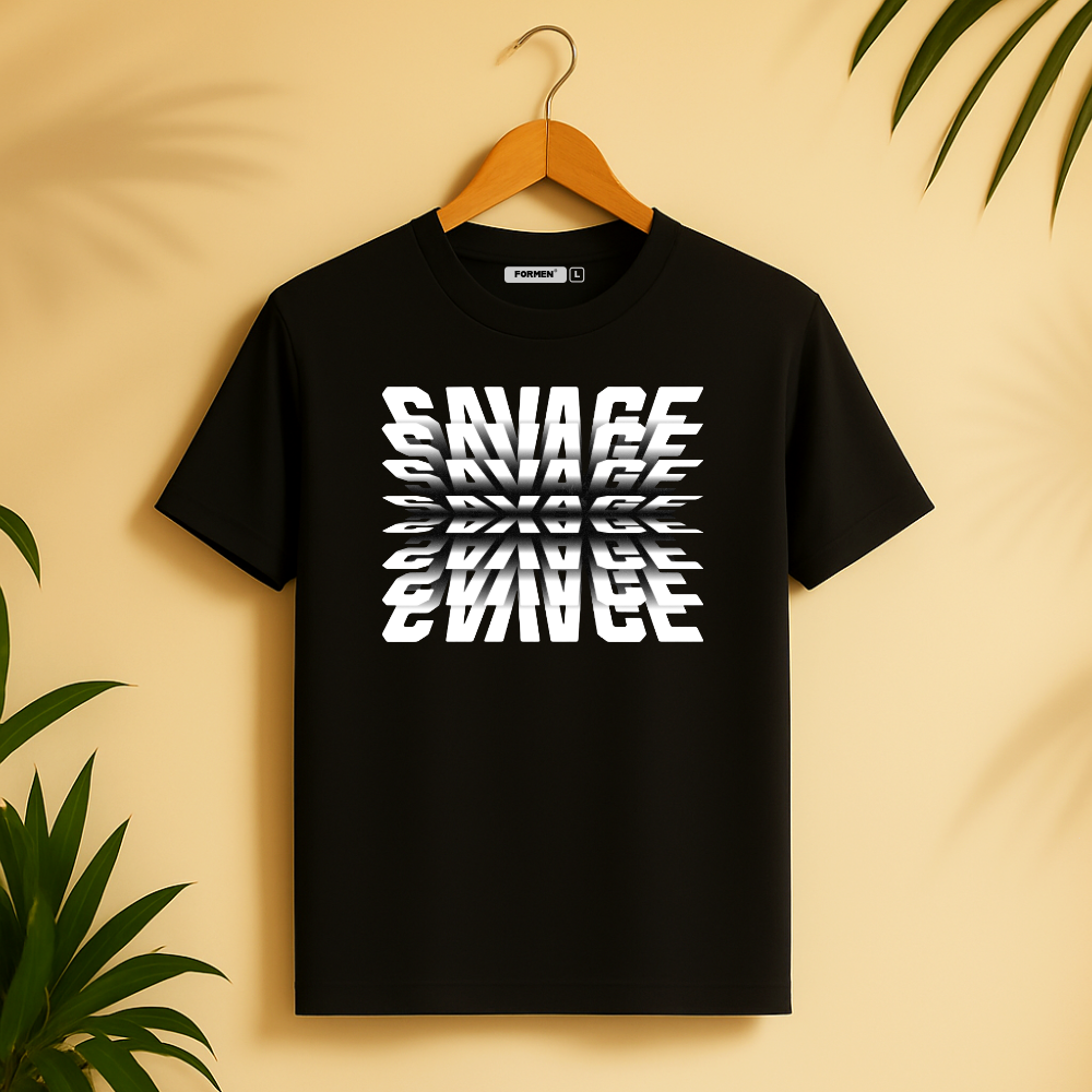 Savage T-Shirt. Premium Polyester Streetwear Tee.