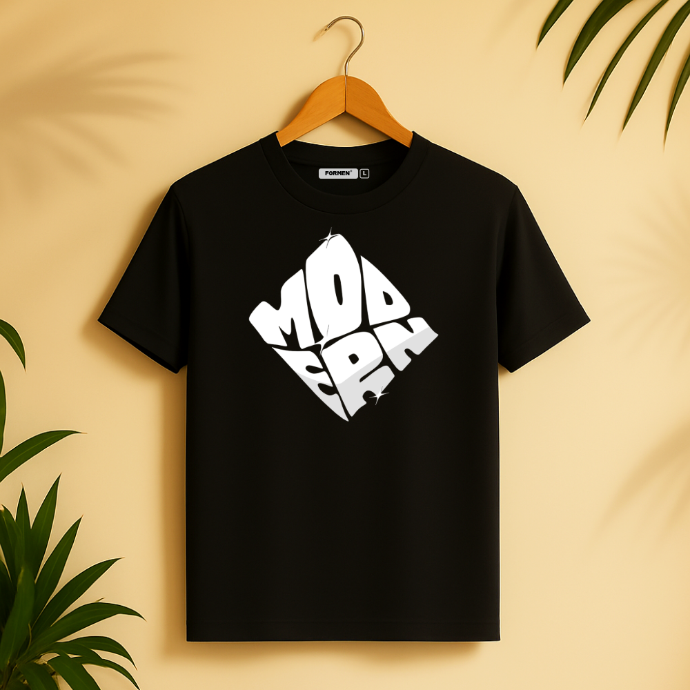 Modern T-Shirt. Premium Polyester Streetwear Tee.