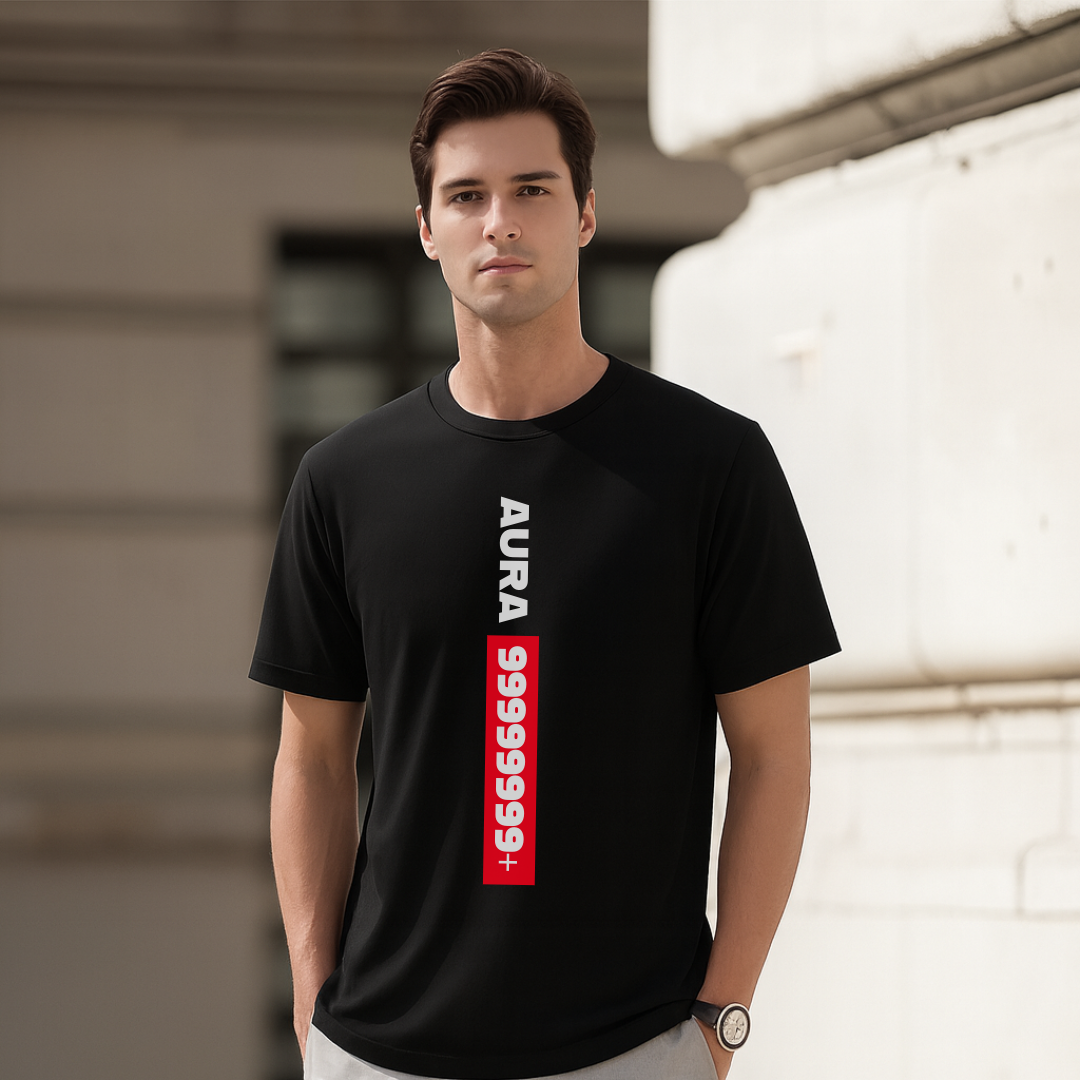 Aura T-Shirt. Premium Polyester Streetwear Tee