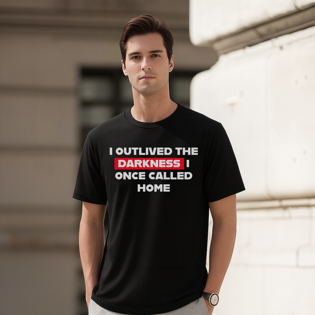 Darkness T-Shirt. Premium Polyester Streetwear Tee