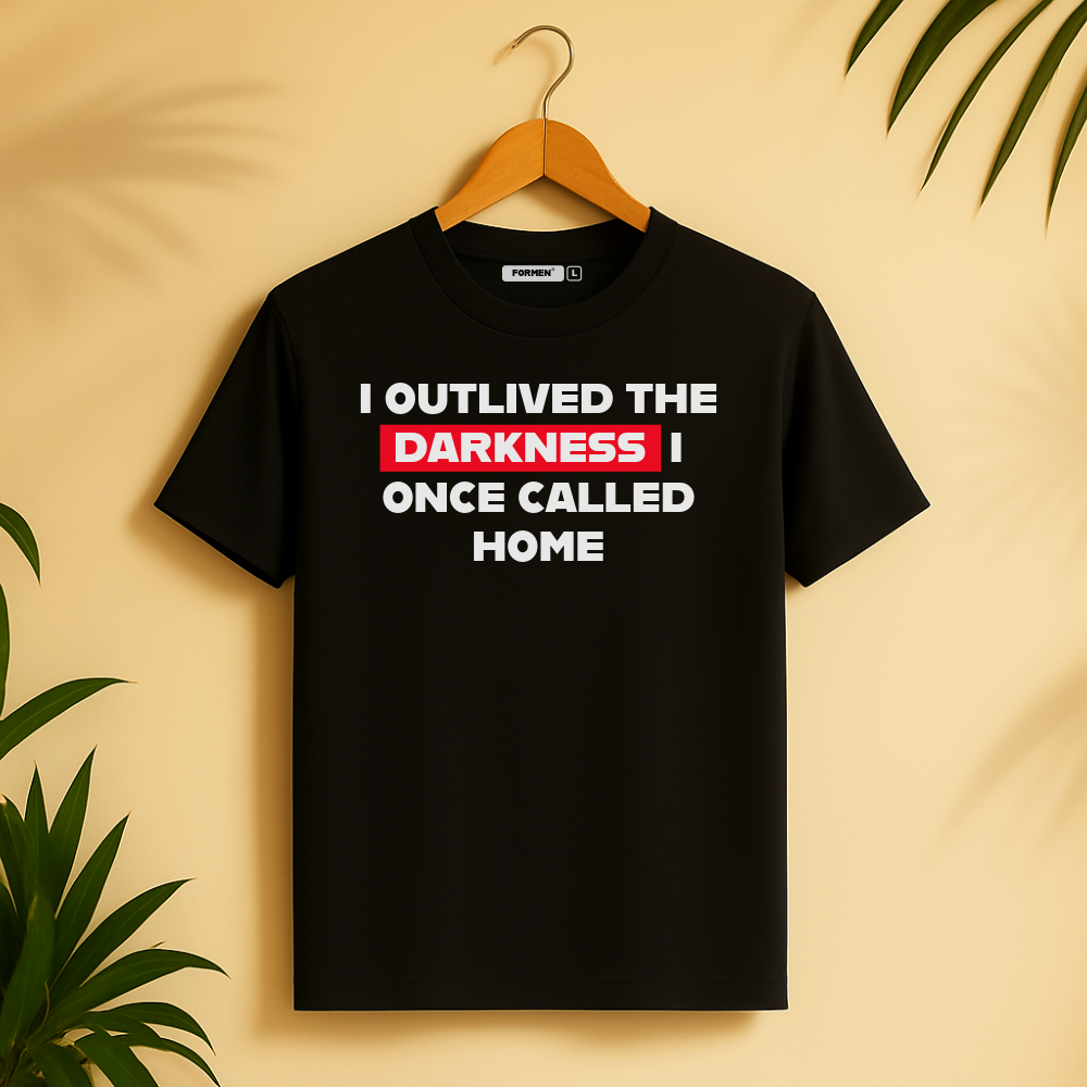 Darkness T-Shirt. Premium Polyester Streetwear Tee
