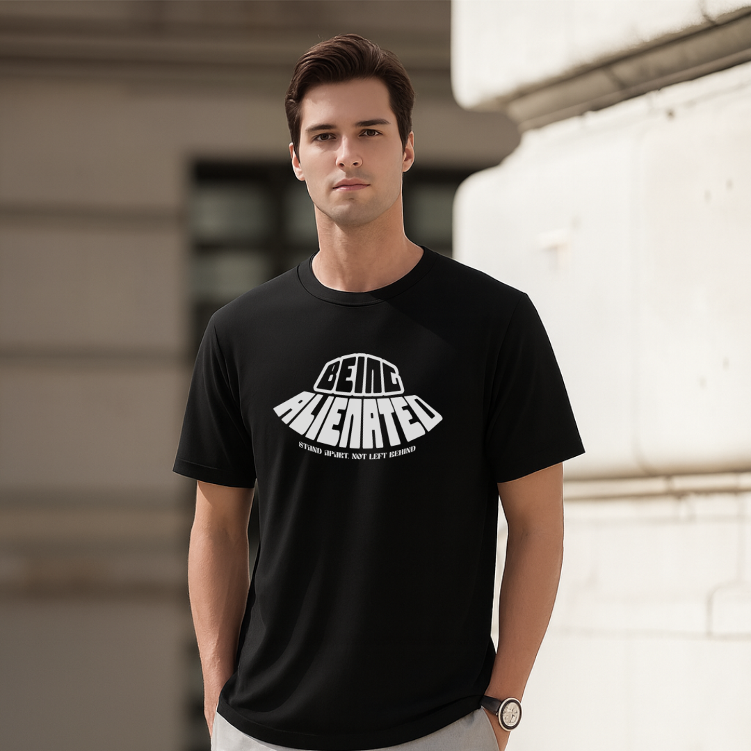Being Alienated T-Shirt. Premium Polyester Streetwear Tee.