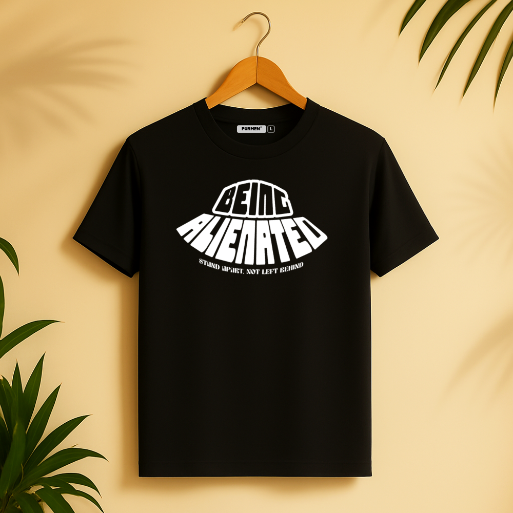 Being Alienated T-Shirt. Premium Polyester Streetwear Tee.